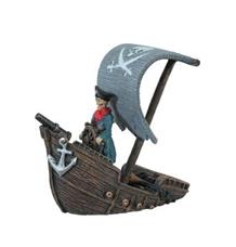 Akvarijní dekorace Pirátská loď 17cm Zolux 1 ks