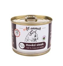 All Animals CAT hovězí steak 200g All Animals CAT hovězí steak 200g