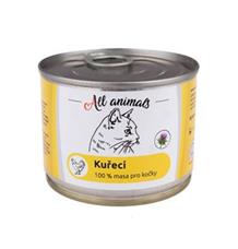All Animals CAT kuřecí mleté 200g All Animals CAT kuřecí mleté 200g