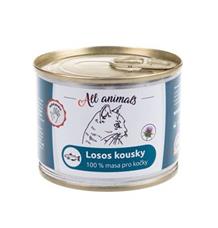 All Animals CAT losos kousky 200g All Animals CAT losos kousky 200g