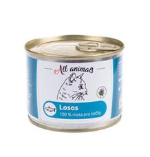 All Animals CAT losos mletý 200g All Animals CAT losos mletý 200g
