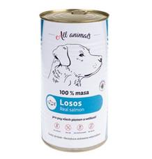 All Animals DOG losos mletý 400g All Animals DOG losos mletý 400g