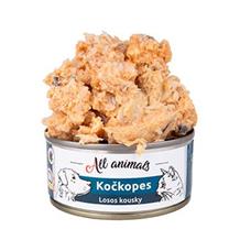 All Animals kočkopes Losos kousky 