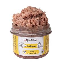 All Animals kočkopes sklo Kuře ve vlastní šťávě 
