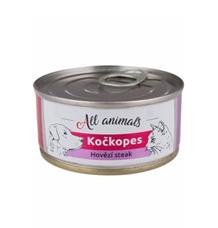 All Animals kočkopes steak z hovězí svaloviny 100 g All Animals kočkopes steak z hovězí svaloviny 100 g