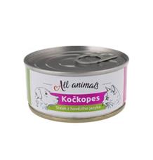 All Animals kočkopes steak z hovězího jazyka 100 g All Animals kočkopes steak z hovězího jazyka 100 g
