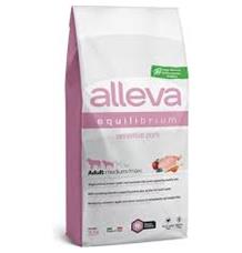 ALLEVA EQUILIBRIUM SENSITIVE PORK ADULT MEDIUM MAXI 