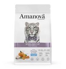 Amanova Cat Sterilised White Fish & Pumpkin GF