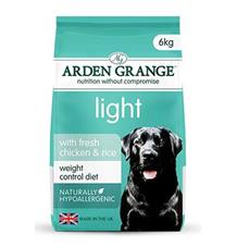 Arden Grange Dog Adult Light with fresh Chick&Rice  6 kg