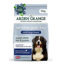 Arden Grange GF Dog Adult Large Sen.O.W.Fish&Pot. 12kg