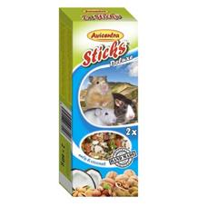 Avicentra tyčinky malý hlodavec - ořech+kokos 2 ks Avicentra tyčinky malý hlodavec - ořech+kokos 2 ks