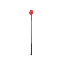 Bič jezdecký skokový s plácačkou ve tvaru ruky 65 cm