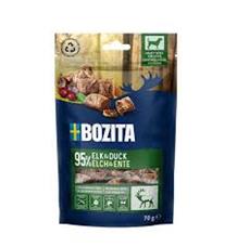 Bozita Dog Snacks Meaty Bites Elk & Duck GF
