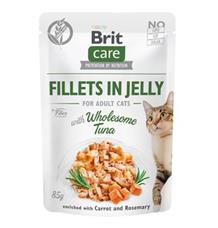 Brit Care Cat Fillets in Jelly with Wholesome Tuna 85 g Brit Care Cat Fillets in Jelly with Wholesome Tuna 85 g