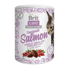 Brit Care Cat Snack Superfruits Salmon 100 g Brit Care Cat Snack Superfruits Salmon 100 g