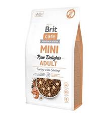 Brit Care Dog Mini FD Raw Delights Turkey&Shrimp 