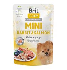 Brit Care Dog Mini Rabbit&Salmon fillets in gravy