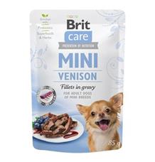 Brit Care Dog Mini Venison fillets in gravy