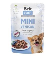 Brit Care Dog Mini Venison fillets in gravy 85 g Brit Care Dog Mini Venison fillets in gravy 85 g