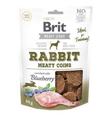 Brit Jerky Rabbit Meaty Coins 80 g Brit Jerky Rabbit Meaty Coins 80 g