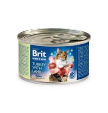 Brit Premium Cat by Nature konz Turkey&Lamb 200g Brit Premium Cat by Nature konz Turkey&Lamb 200g