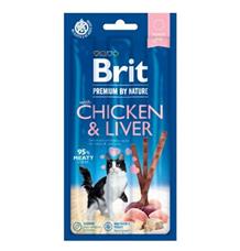 Brit Premium Cat by Nature Sticks Chicken&Liver(3pcs) Brit Premium Cat by Nature Sticks Chicken&Liver(3pcs)