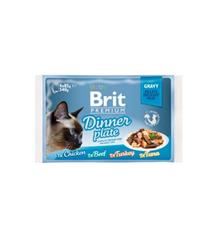 Brit Premium Cat D Fillets in Gravy Dinner Plate