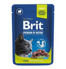 Brit Premium Cat kapsa Lamb for Sterilised