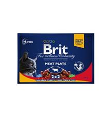 Brit Premium Cat kapsa Meat Plate 400 g (4x100 g) Brit Premium Cat kapsa Meat Plate 400 g (4x100 g)