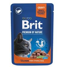 Brit Premium Cat kapsa Salmon for Sterilised 100 g