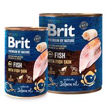 Brit Premium Dog by Nature konz Fish & Fish Skin 800 g Brit Premium Dog by Nature konz Fish & Fish Skin 800 g