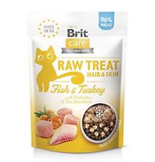 Brit Raw Treat Cat Hair&Skin, Fish&Turkey 40 g Brit Raw Treat Cat Hair&Skin, Fish&Turkey 40 g