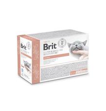 Brit VD Cat Pouch fillets in Gravy Renal 12x85g Brit VD Cat Pouch fillets in Gravy Renal 12x85g