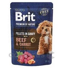Brit Premium Dog Fillets Gravy Beef&Carrot 85g Brit Premium Dog Fillets Gravy Beef&Carrot 85g