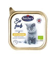 Butcher’s Cat Bio s kuřecím vanička 85g Butcher’s Cat Bio s kuřecím vanička 85g
