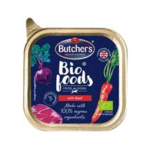 Butcher’s Dog Bio s hovězím vanička 150g Butcher’s Dog Bio s hovězím vanička 150g