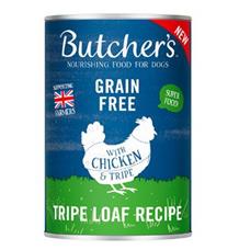 Butcher’s Dog Original dršťky a kuřecí pate 400g Butcher’s Dog Original dršťky a kuřecí pate 400g