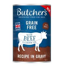 Butcher’s Dog Original hovězí v omáčce konz. 400g Butcher’s Dog Original hovězí v omáčce konz. 400g