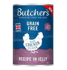 Butcher’s Dog Original kuřecí v želé konz. 400g Butcher’s Dog Original kuřecí v želé konz. 400g