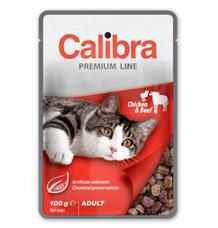 Calibra Cat kapsa Premium Adult Chicken & Beef