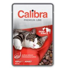 Calibra Cat kapsa Premium Adult Chicken & Beef 100g Calibra Cat kapsa Premium Adult Chicken & Beef 100g