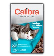 Calibra Cat kapsa Premium Adult Trout & Salmon 100g Calibra Cat kapsa Premium Adult Trout & Salmon 100g