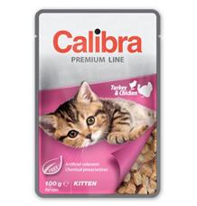 Calibra Cat kapsa Premium Kitten Turkey & Chicken
