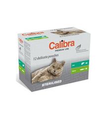 Calibra Cat kapsa Premium Steril. multipack 12x100g Calibra Cat kapsa Premium Steril. multipack 12x100g