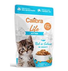 Calibra Cat Life kapsa Kitten Salmon in gravy 85 g - exp. 10/24 - 14 KS SKLADEM Calibra Cat Life kapsa Kitten Salmon in gravy 85 g - exp. 10/24 - 14 KS SKLADEM