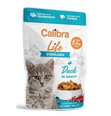 Calibra Cat Life kaps. Sterilised Duck in gravy 85 g