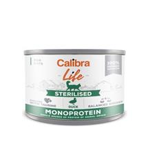 Calibra Cat Life konz.Sterilised Duck 200 g Calibra Cat Life konz.Sterilised Duck 200 g