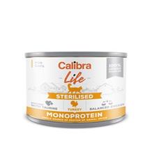 Calibra Cat Life konz.Sterilised Turkey 200 g Calibra Cat Life konz.Sterilised Turkey 200 g