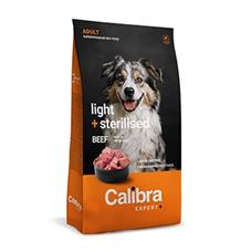Calibra Dog EXPERT+ Adult Light & Sterilised Beef 750g
