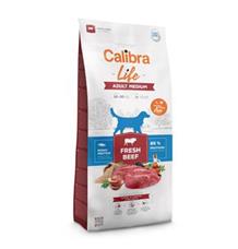 Calibra Dog Life Adult Medium Fresh Beef 12 kg - mírně poškozený obal - 1 ks skladem Calibra Dog Life Adult Medium Fresh Beef 12 kg - mírně poškozený obal - 1 ks skladem